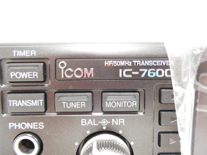 楽天市場】美品 【中古】 iCOM IC-7600 HFオールバンド +50MHz 100W 