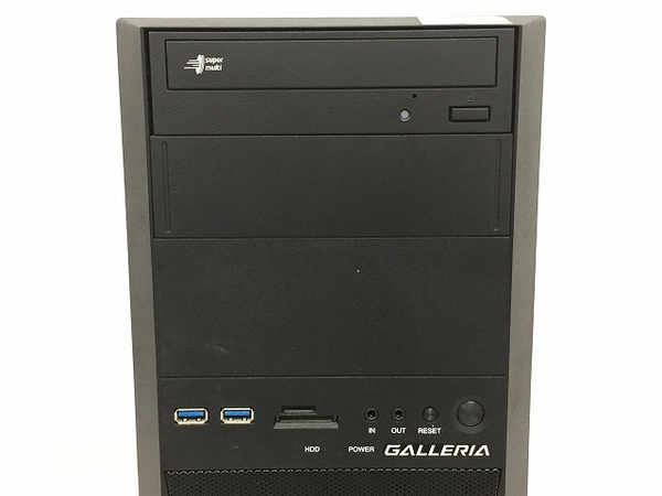 【中古】 Diginnos GALLERIA Intel Core i5-4590 3.30GHz 4GB HDD 500GB デスクトップ PC  T5100990 | ReRe（安く買えるドットコム）