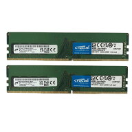 【中古】 Crucial CT8G4DFS832A 8FR1 DDR4-3200 UDIMM 1.2V CL22 16GB 8GB 2枚 RAM メモリ PCパーツ 中古…