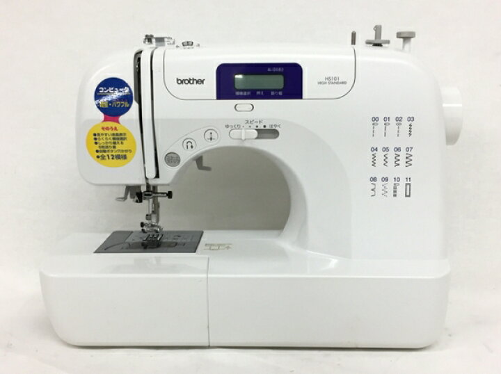 楽天市場】【中古】 brother コンピューターミシン HS101 CPS40 