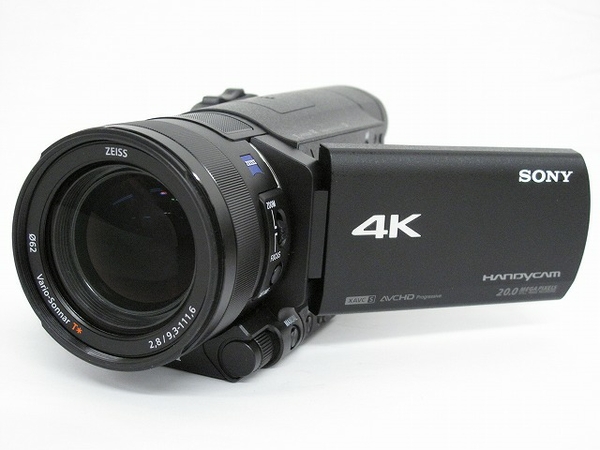経典ブランド 美品【中古】SONY FDR-AX100 デジタル4K ビデオ カメラ