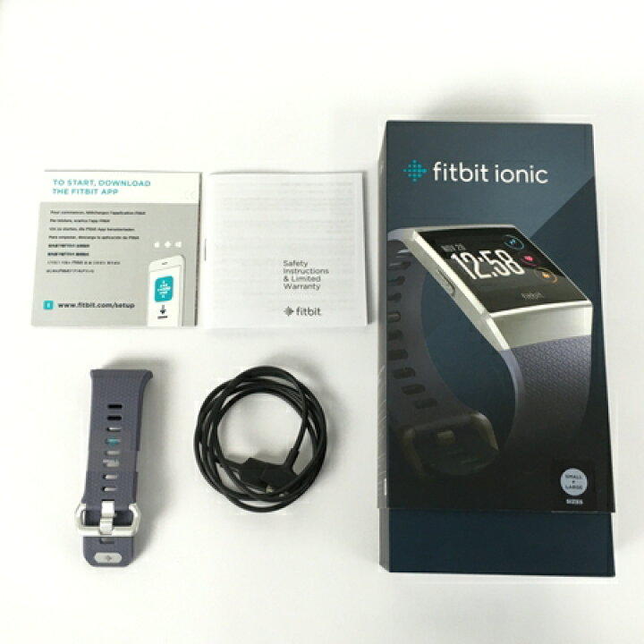 楽天市場】美品 【中古】 Fitbit フィットビット iONIC スマート 