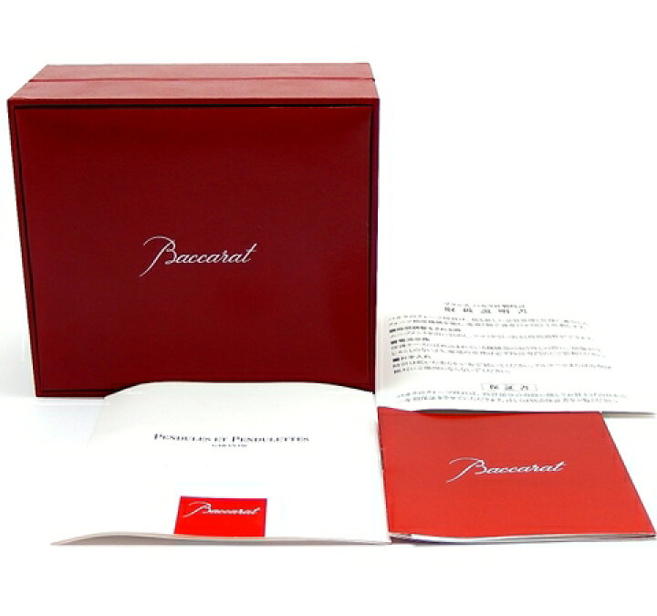 楽天市場】BACCARAT バカラ Abysse アビス クロックS 置き時計 2603 