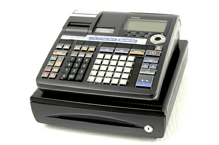 楽天市場】【中古】 CASIO カシオ TE-2800-25SBK 軽減税率対応可能 25 