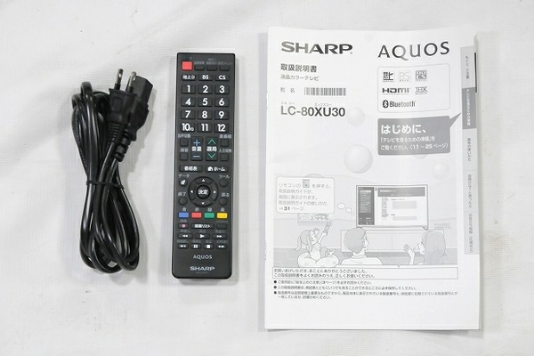 楽天市場】【中古】 SHARP シャープ 液晶テレビ AQUOS アクオス 4K 80