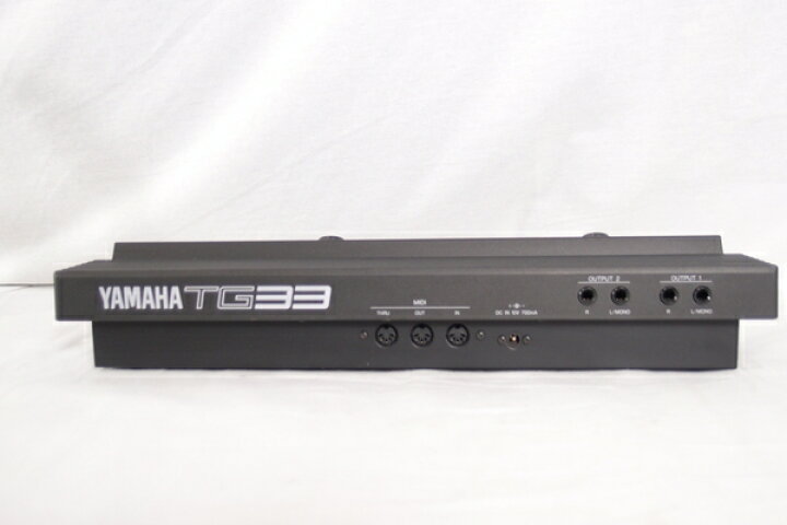 楽天市場】【中古】 YAMAHA TG33 音源モジュール シンセサイザー 