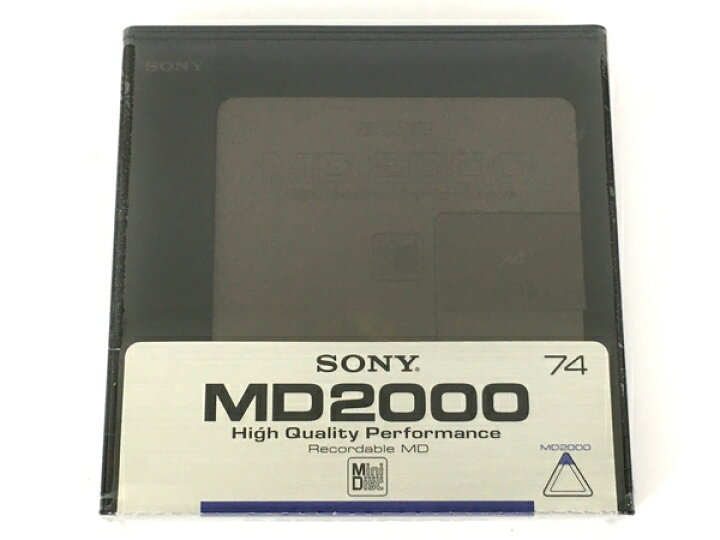 楽天市場】未使用 【中古】 SONY MD2000 74分 MDW74Z 1枚 録音用 ミニ 
