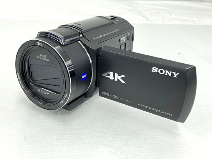 楽天市場】SONY ソニー FDR-AX45 ビデオカメラ ハンディカム 4K カメラ 