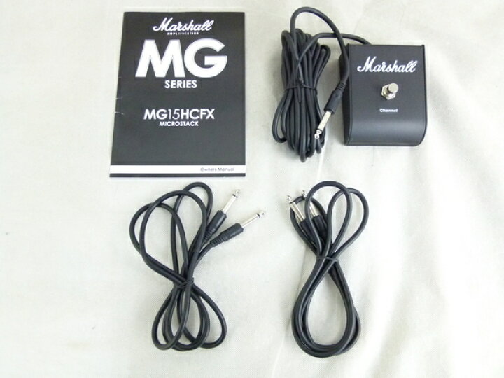 楽天市場】【中古】 Marshall 3段 ギターアンプ MG15HCFX マイクロ  