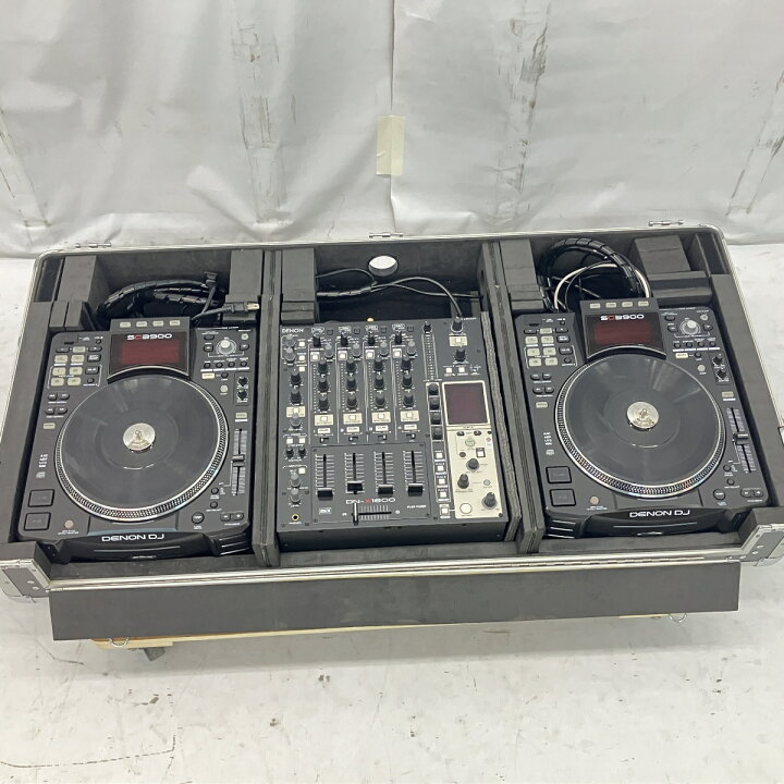 楽天市場】【中古】 DENON DN-SC3900 2台 CDJ デジタル ターンテーブル 
