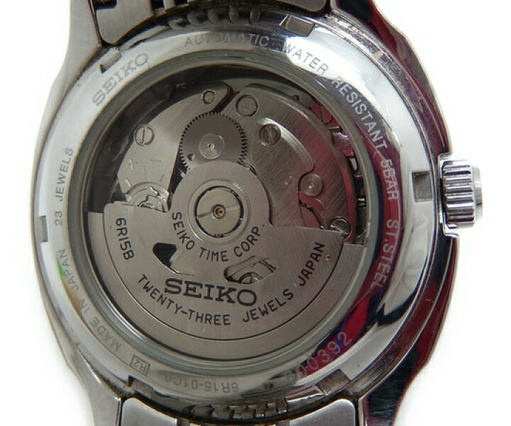 楽天市場】【中古】 セイコー SEIKO 腕時計 6R15-01C0 メンズ 
