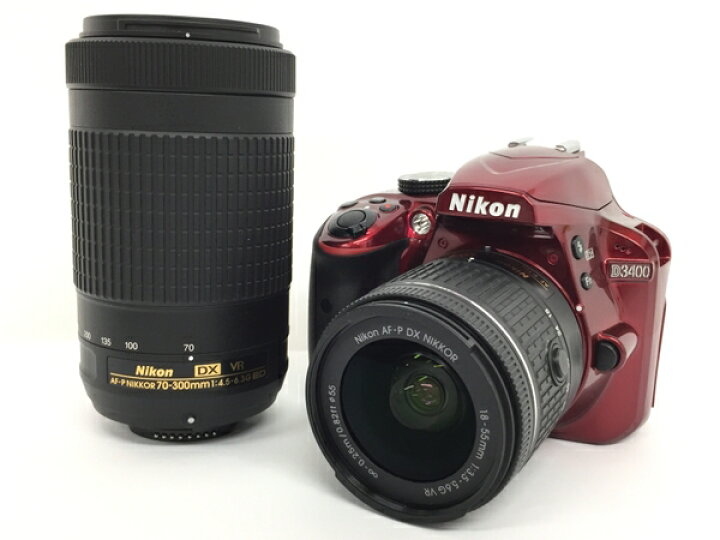 楽天市場】【中古】 ニコン Nikon D3400 ダブルレンズセット 