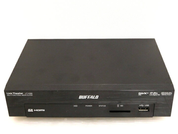 楽天市場】【中古】BUFFALO メディアプレイヤー Link Theater LT-V200  