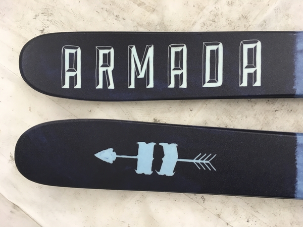 【中古】 良好 ARMADA アルマダ TST 174 +Maker kingpin 13 スキー板 約170m ウィンタースポーツ N4567807  | ReRe（安く買えるドットコム）