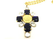 【中古】CHANEL93AWネックレスクロスヴィンテージオールドOLDVINTAGEシャネルO6047866