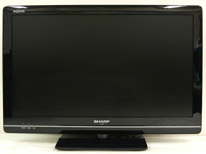 楽天市場】【中古】SHARP AQUOS 24型 液晶 TV ノングレア ブラック LC 
