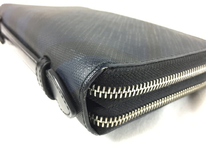 楽天市場】【中古】 BURBERRY バーバリー ダブルファスナー 長財布 PVC 