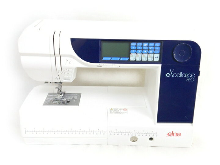 楽天市場】【中古】中古 ジャノメ ミシン elna eXcellence760 858型 