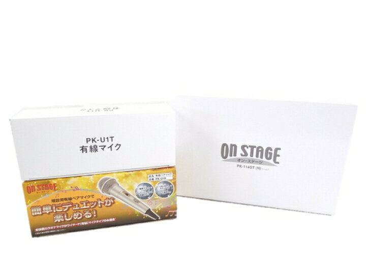 楽天市場】【中古】中古 オン ステージ パーソナルカラオケ PK-114GT 