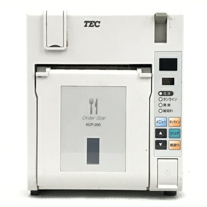 楽天市場】【中古】 東芝 TEC KCP-200 キッチン プリンタ リモート 