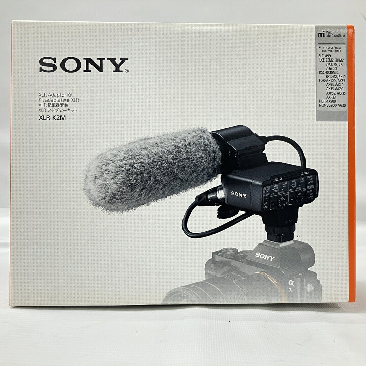 楽天市場】【中古】 SONY XLR-K2M ビデオカメラ用 XLR アダプター 