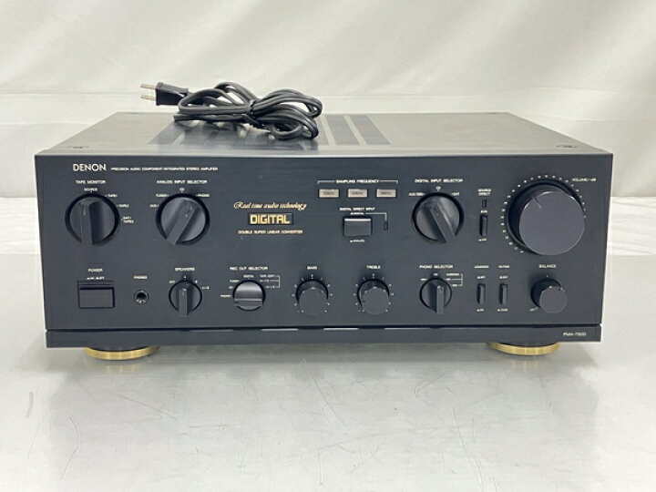 楽天市場】【中古】 DENON PMA-780D デノン メインプリアンプ 音響機材 