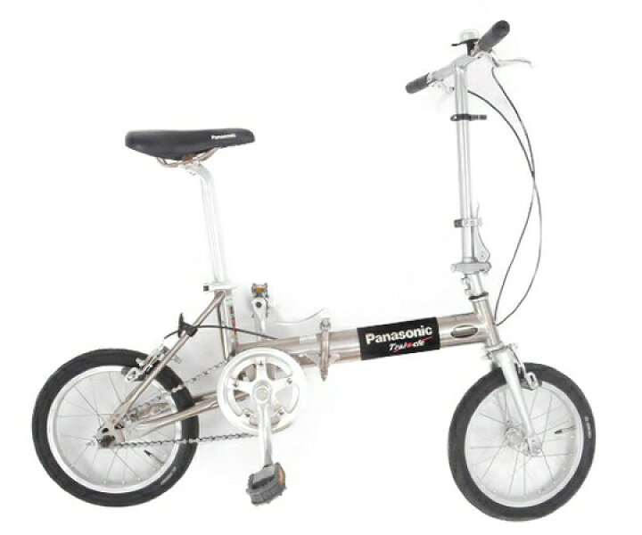 楽天市場】【中古】 Panasonic TRAINCLE 折りたたみ 自転車 14インチ 