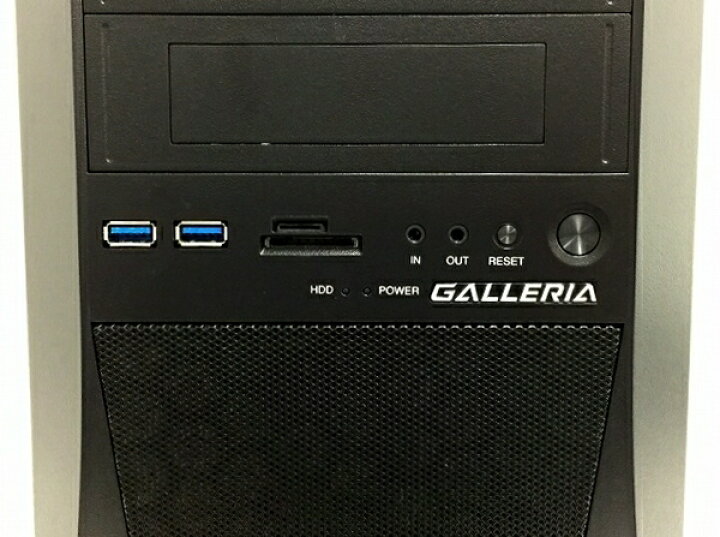 楽天市場】【中古】 ドスパラ GALLERIA XF デスクトップパソコン i7 