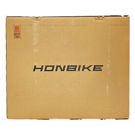 未使用 【中古】 【動作保証】HONBIKE BK1BH1-1BR21 TOGO01 電動アシスト自転車 空気入れ ライト付き ホンバイク 【大型】 N8844684