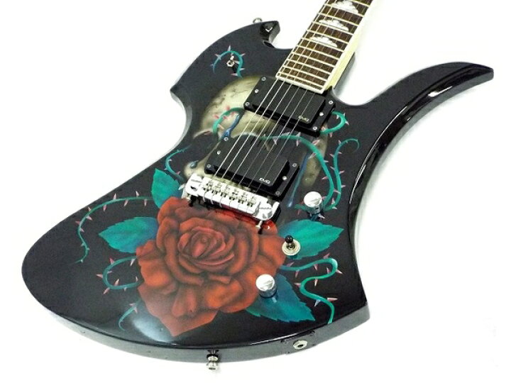 楽天市場】【中古】 Fernandes MG-160R Rose&Skull Graphic Hide 