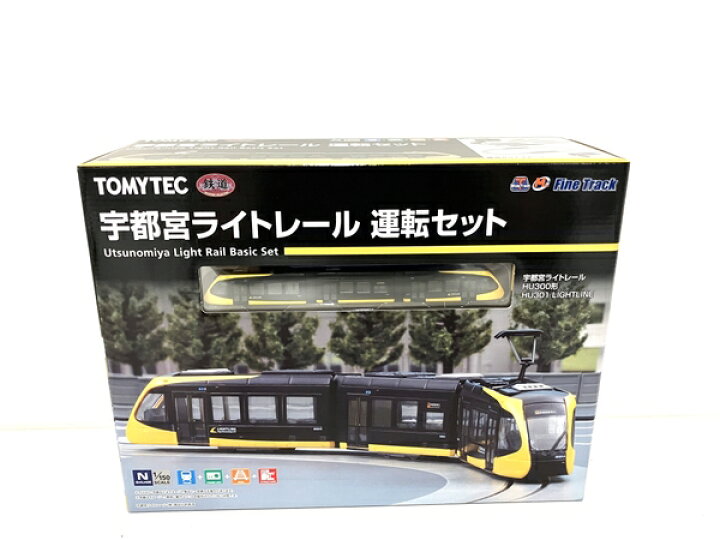 楽天市場】【中古】TOMYTEC 宇都宮ライトレール運転セット 鉄道模型 