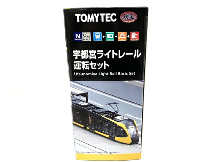 楽天市場】【中古】TOMYTEC 宇都宮ライトレール運転セット 鉄道模型 