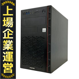 【中古】 BTOパソコン FRONTIER デスクトップ パソコン i5 10400F 32GB SSD 1TB RTX 3050 win11 中古 M10002017