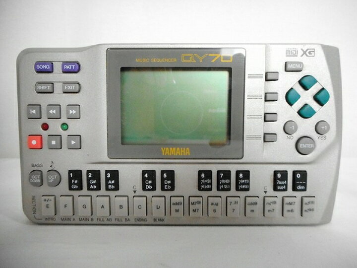 楽天市場】【中古】 中古 YAMAHA ヤマハ QY70 ミュージック 