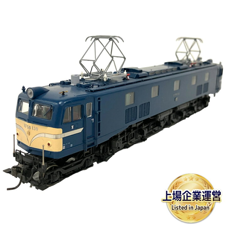 楽天市場】【中古】 天賞堂 72003 EF58 電気機関車 原型小窓 青 
