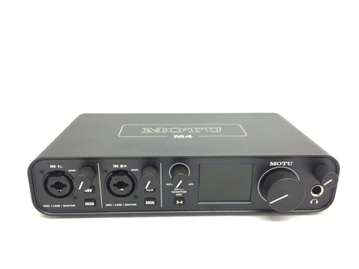 楽天市場】美品 【中古】 MOTU M4 オーディオインターフェイス 4-in 4  