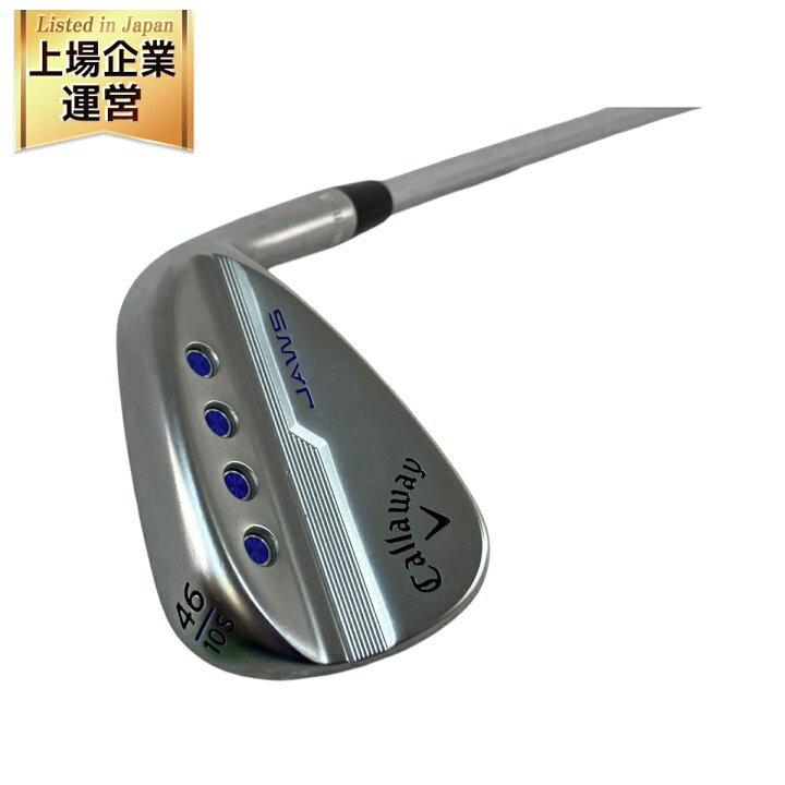 楽天市場】【中古】 Callaway JAWS ウェッジ クロム 46 10S 