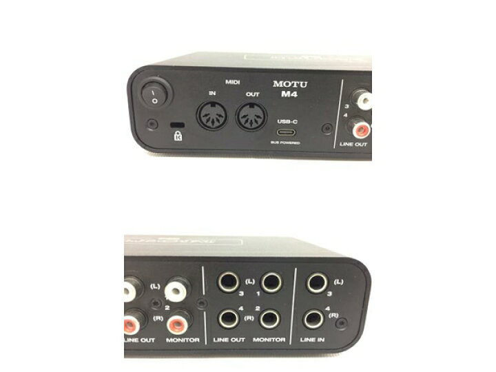 楽天市場】美品 【中古】 MOTU M4 オーディオインターフェイス 4-in 4  