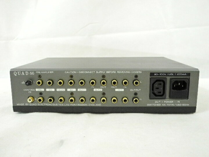 楽天市場】【中古】 QUAD 66 クォード プリアンプ コントロールアンプ 