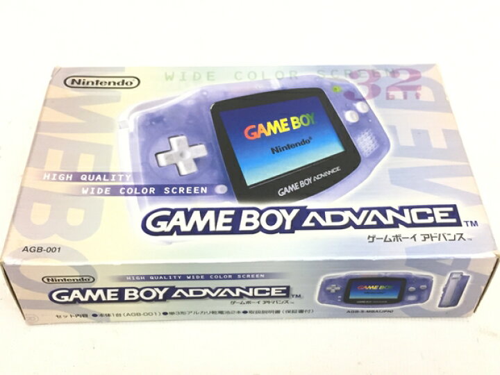 楽天市場】【中古】 Nintendo AGB-001 ゲームボーイアドバンス 本体 