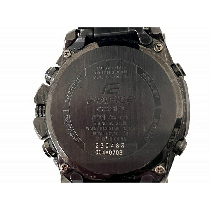 楽天市場】【中古】 CASIO EQW-T720 EDIFICE 電波 ソーラー 腕時計 