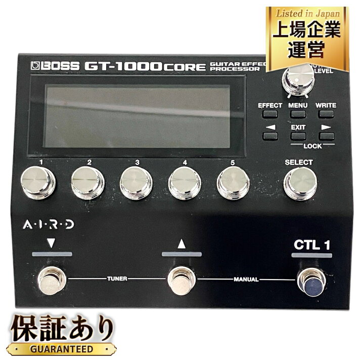 楽天市場】美品 【中古】 BOSS GT-1000CORE ギター ベース・エフェクト 