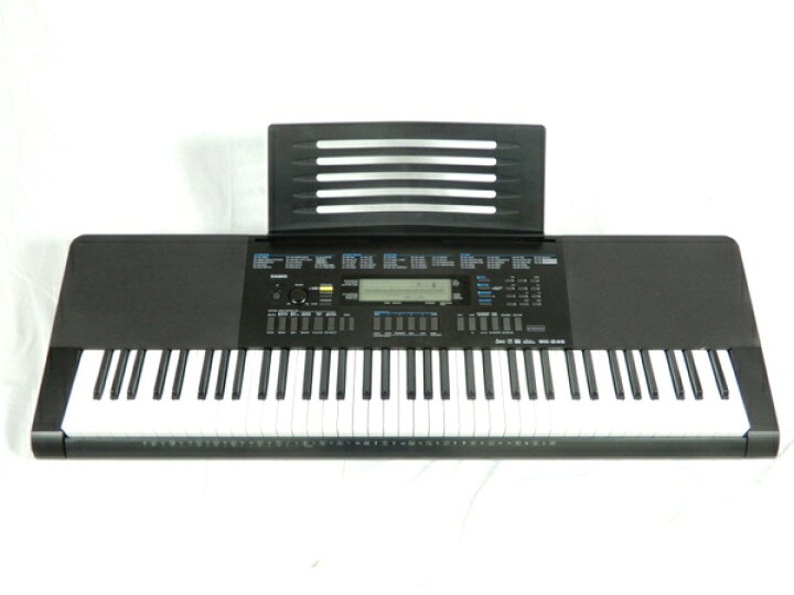 楽天市場】【中古】 CASIO カシオ WK-245 76標準鍵 キーボード シンセ 