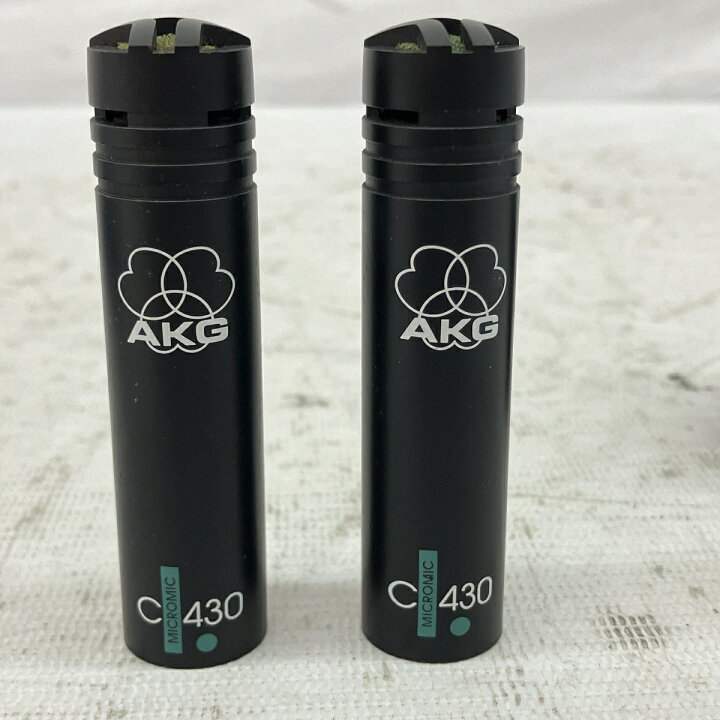 楽天市場】【中古】 AKG C430 小型 コンデンサー マイク 2点 セット 
