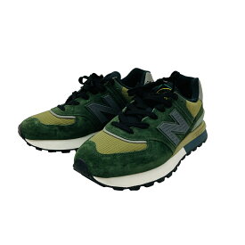 美品 【中古】 Stone Island × New Balance U574LGIL 28cm スニーカー グリーン ニューバランス C10378657
