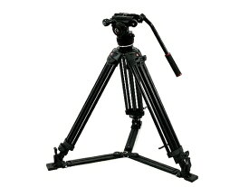 美品 【中古】 【動作保証】Manfrotto ナイトロテック 608 フルードビデオ雲台 MVTTWINGA 三脚 付き Nitrotech マンフロット T8730773