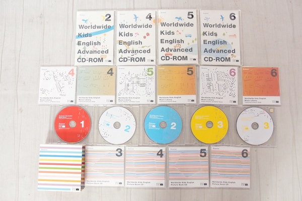 送料無料特別価格 worldwide セット CD CD-ROM DVD kids 知育玩具