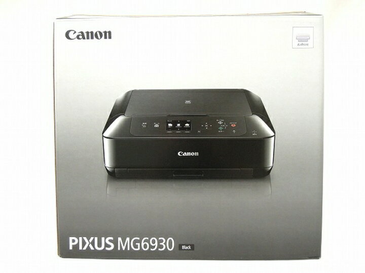 楽天市場】未使用 【中古】 Canon キヤノン PIXUS MG6930 BK 