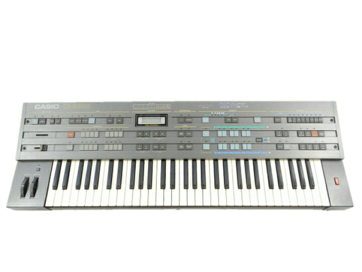 楽天市場】【中古】中古 カシオ CZ-5000 シンセサイザー ケース付き 