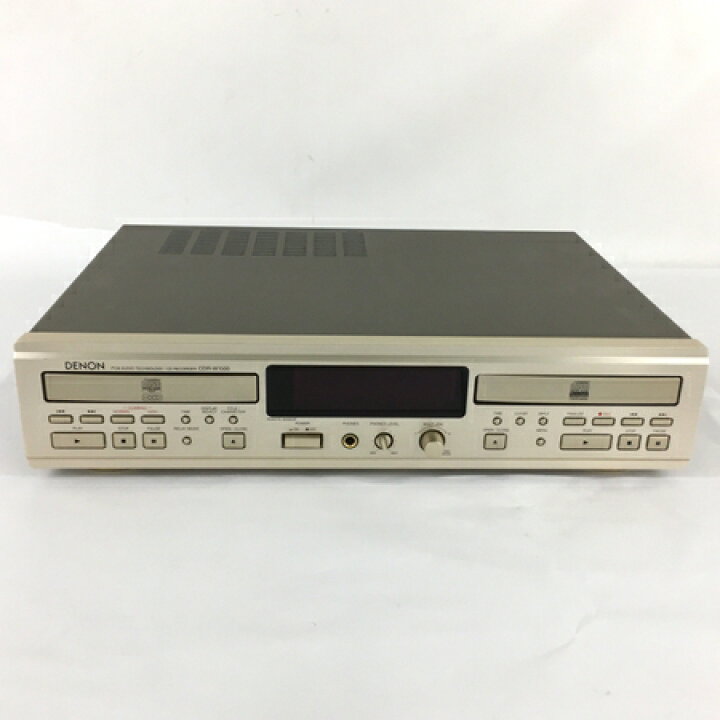 楽天市場】【中古】 DENON CDR-W1500 CDプレイヤー CDレコーダー 2004 